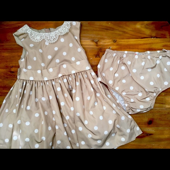 Toddler Polka Dot Dress LIKE NEW - Picture 1 of 2